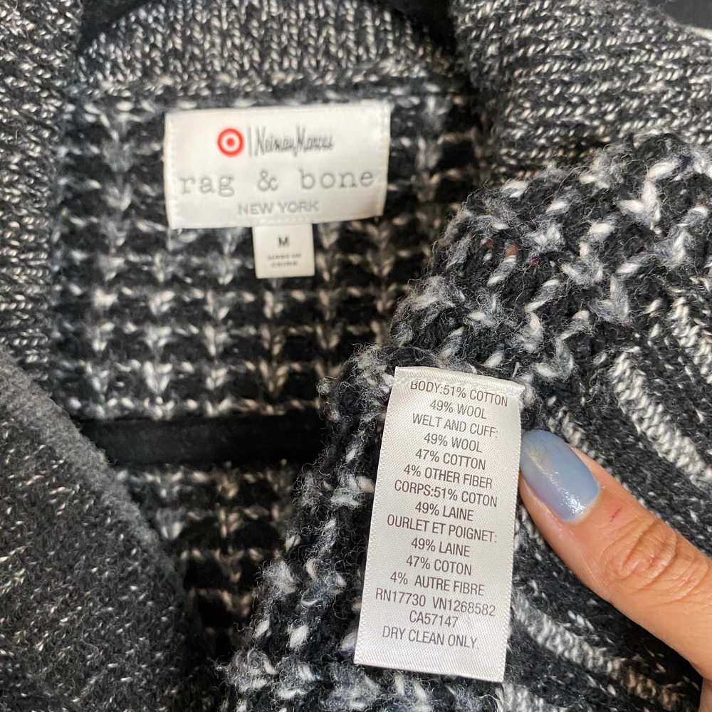 Rag & Bone X Target Shawl Collar Wool Blend Cardi… - image 5